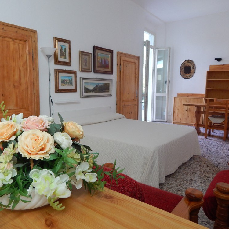 Ingresso all'appartamento del B&B in Val Trebbia